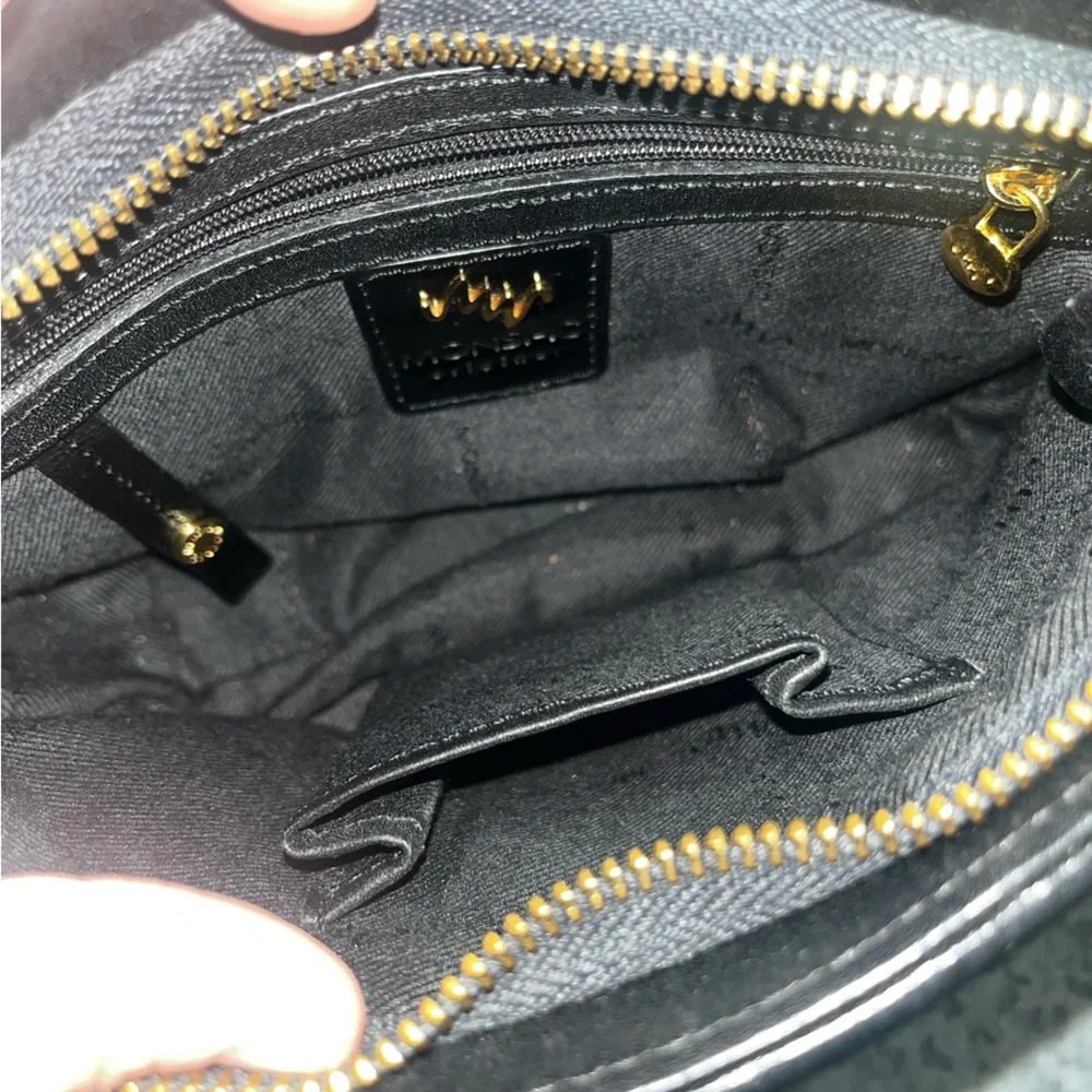Monsac Small Italian Leather Crossbody/shoulder bag